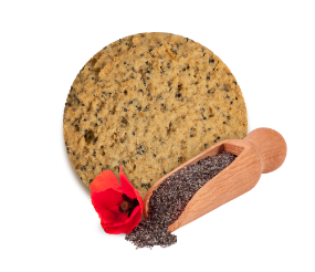 Oat cookies poppy seeds